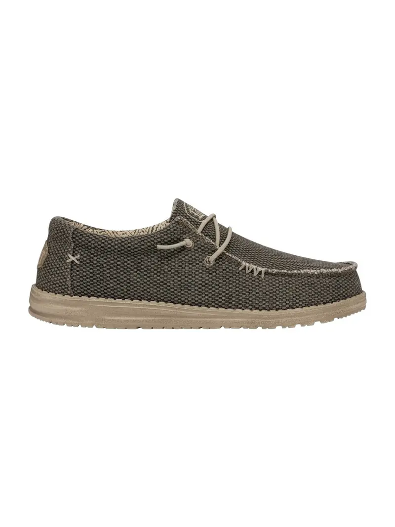 HEY DUDE Mocassino Uomo Wally Braided HD.40003 ARMY ARMY