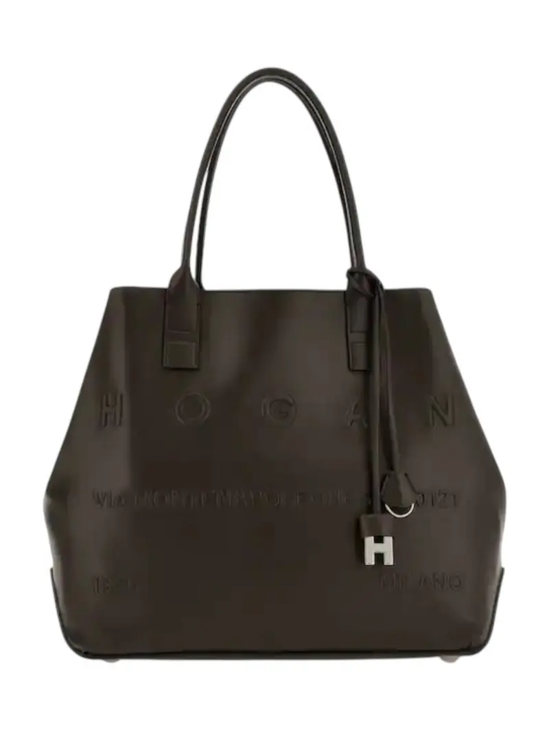 HOGAN Borsa Donna ADDRESS SHOPPING MEDIA KBW01TA0300TZPS808 PALISSANDRO