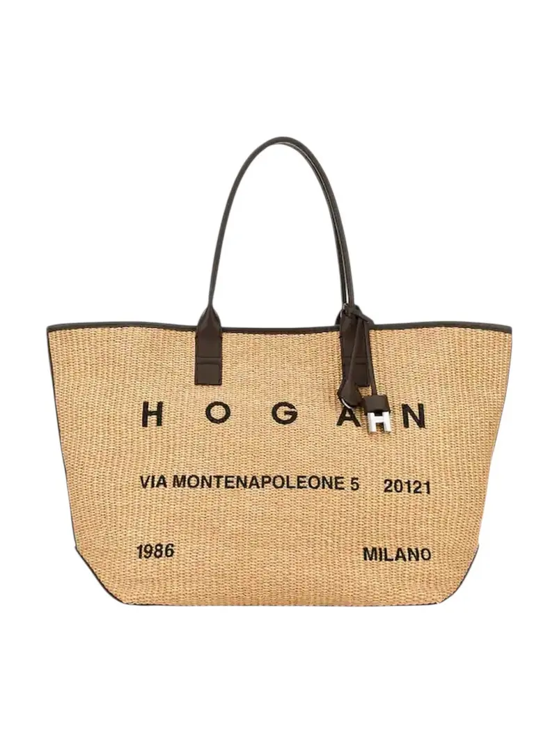 HOGAN Borsa Donna KBW01TA5300UYI7E06 C013(CREMA CHIARO)+S610(COCONUT)