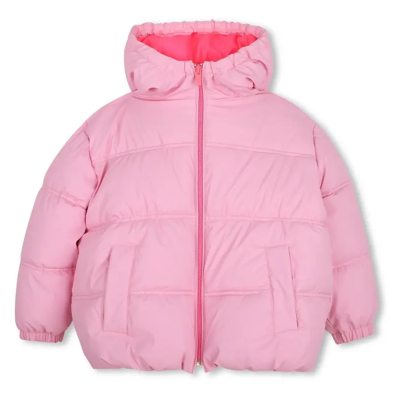 Hooded down jacket love potion
