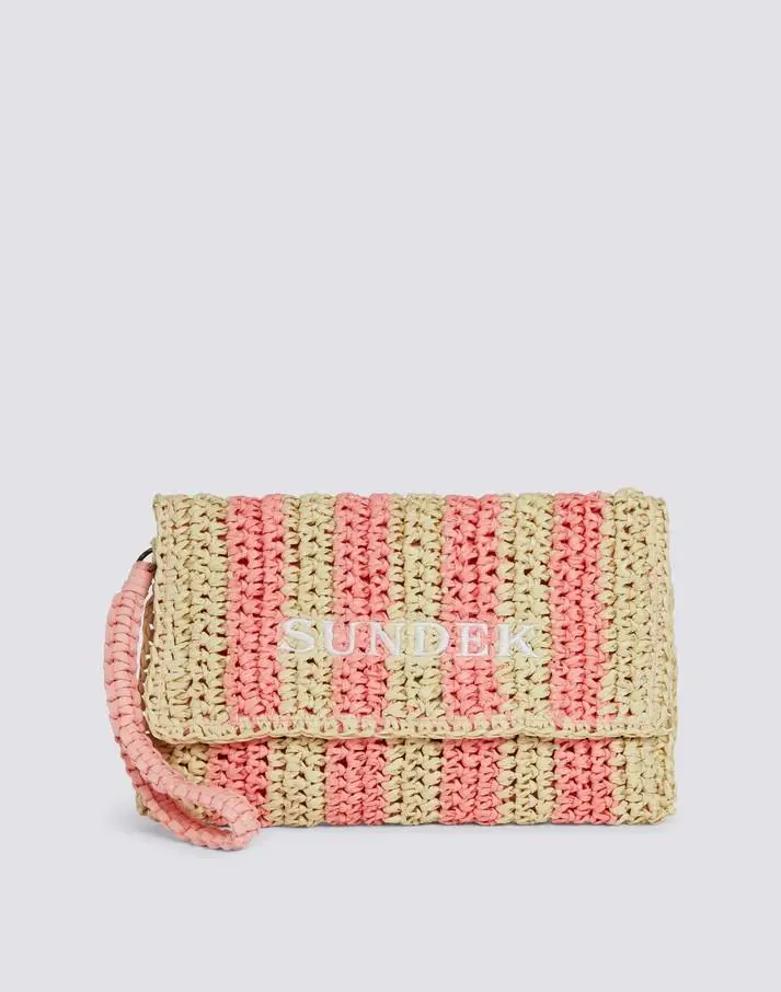 Izumi- mini borsa con logo ricamato