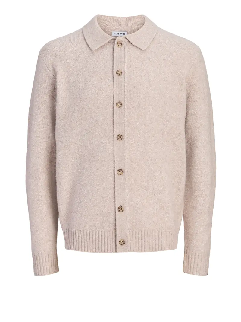Jack&Jones Camicia Casual Knit - Grigio Chiaro