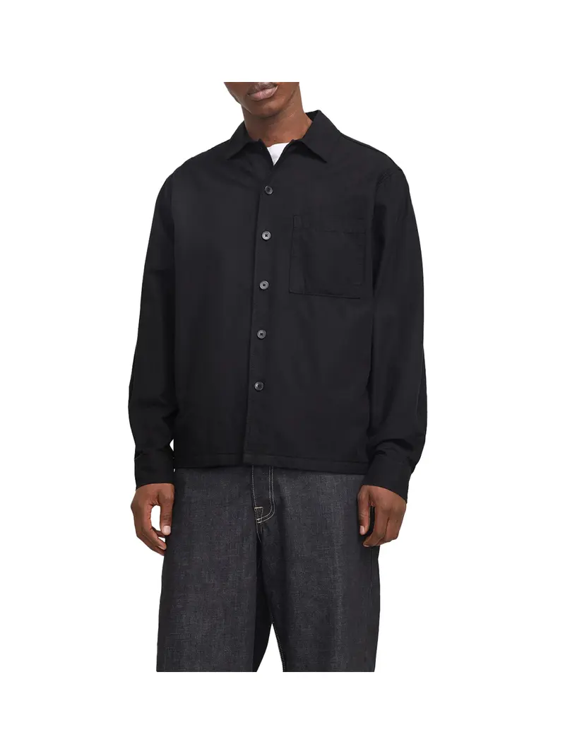 Jack&Jones Camicia Jjeurban Edge Overshirt Nero
