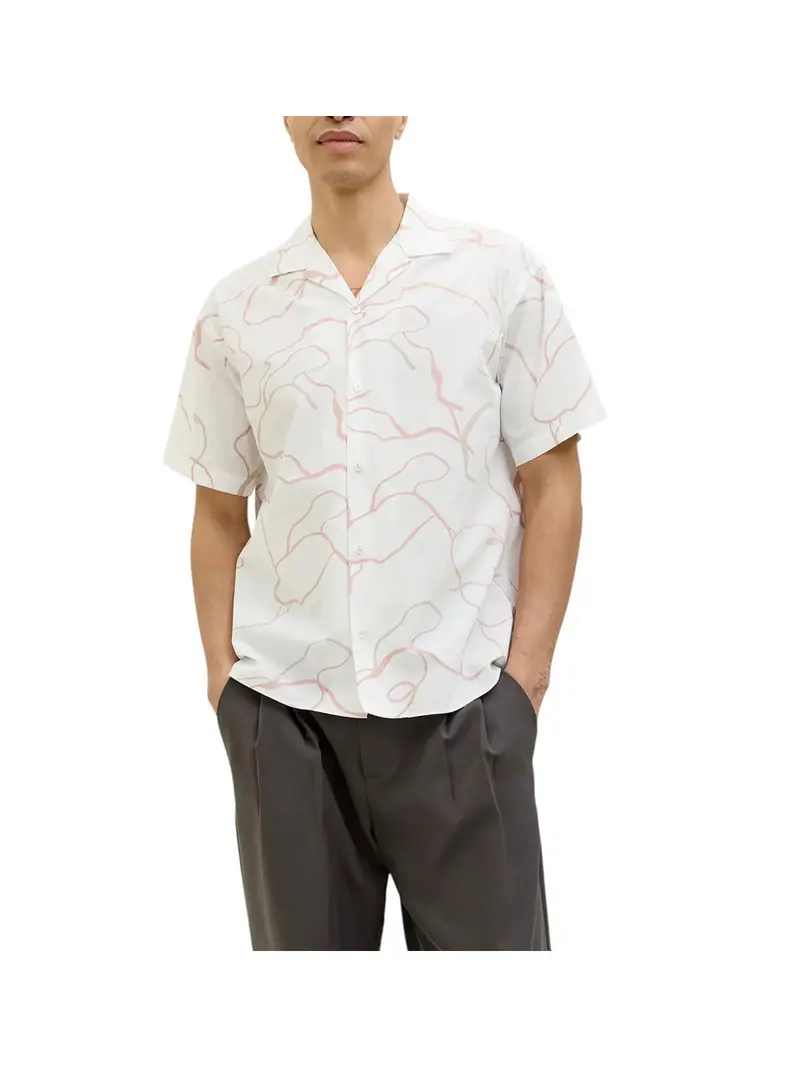 Jack&Jones Camicia Jprblapalermo Print Resort Fantasia - Multicolore