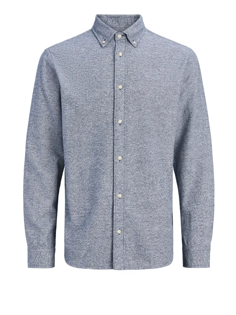 Jack&Jones Camicia Jprbluharvey Twill Solid - Blu