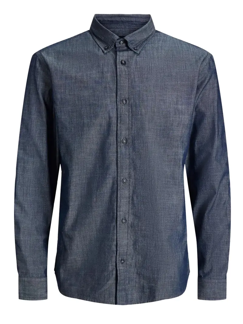 Jack&Jones Camicia Long sleeve Richard Chambray - Blu
