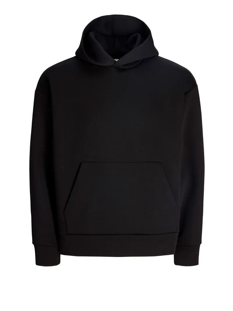 Jack&Jones Felpa Tinta Unita Nero