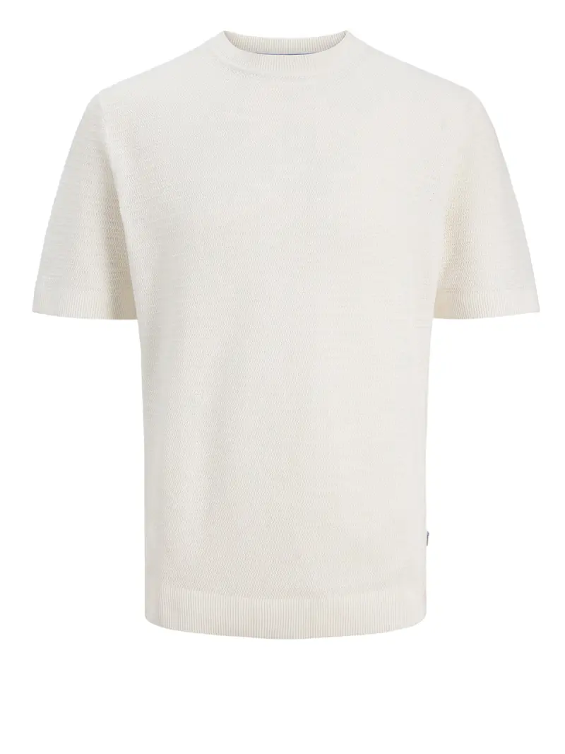 Jack&Jones T-Shirt In Maglia - Cloud