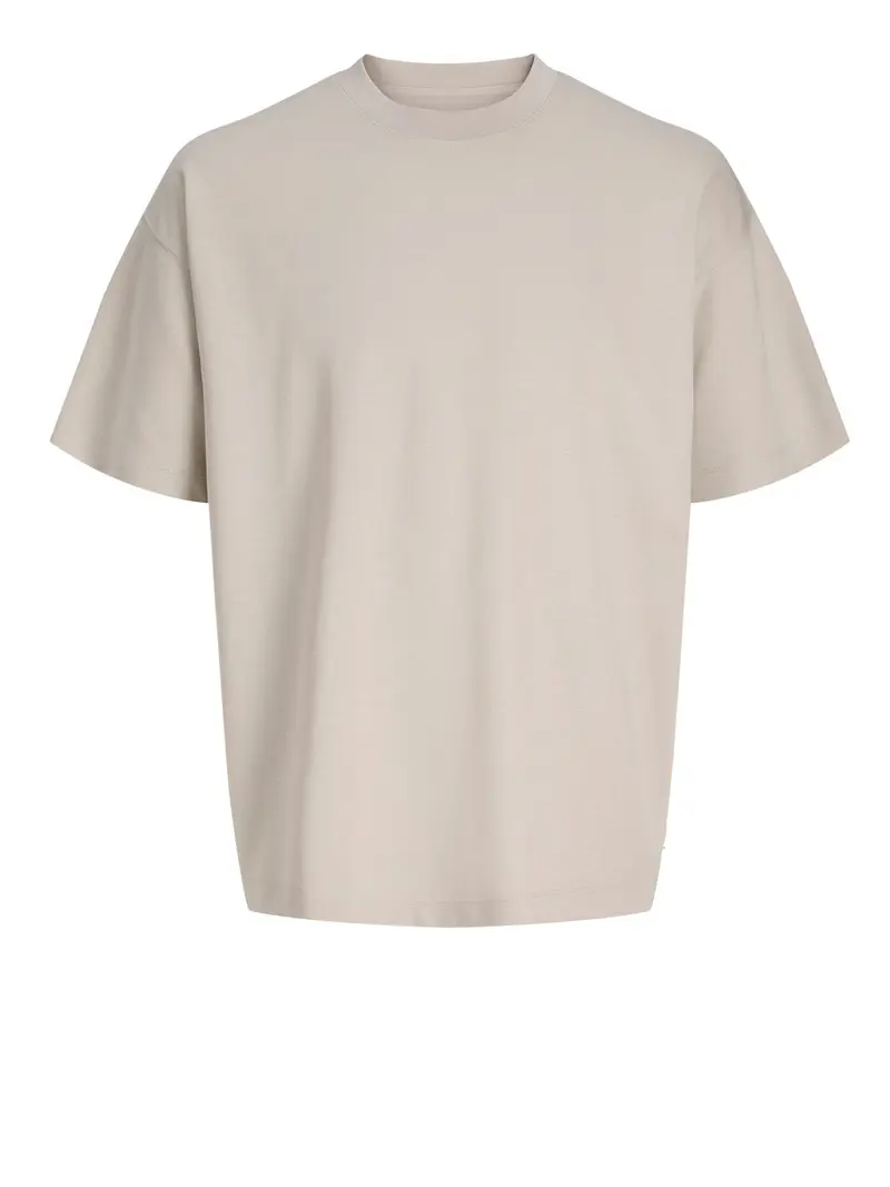 Jack&Jones T-Shirt In Tinta Unita Beige