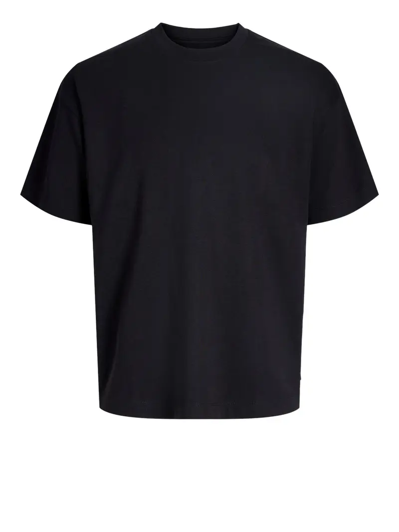 Jack&Jones T-Shirt Tinta Unita Nero