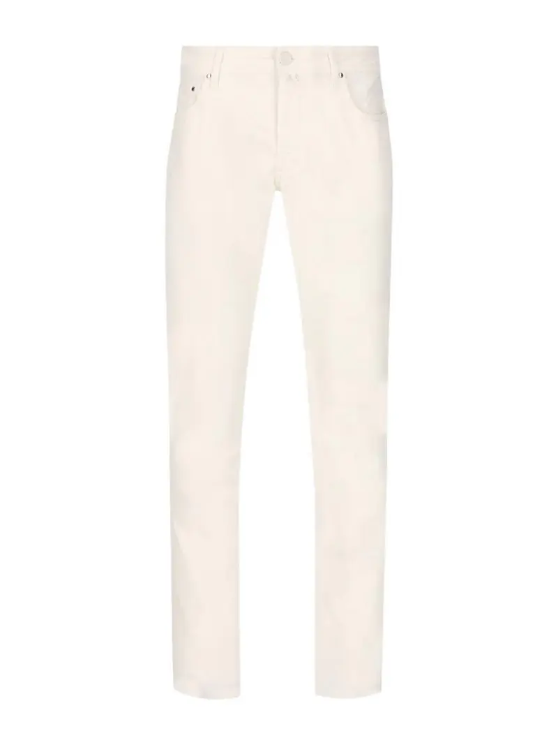 JACOB COHEN Jeans Uomo  JUM_QE007 036 P3732 TR A00 Bianco