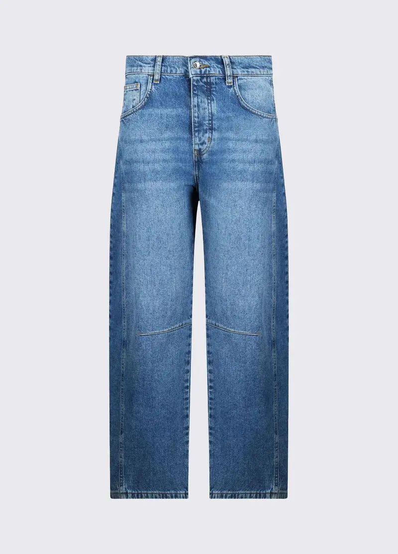 Jeans balloon a vita bassa