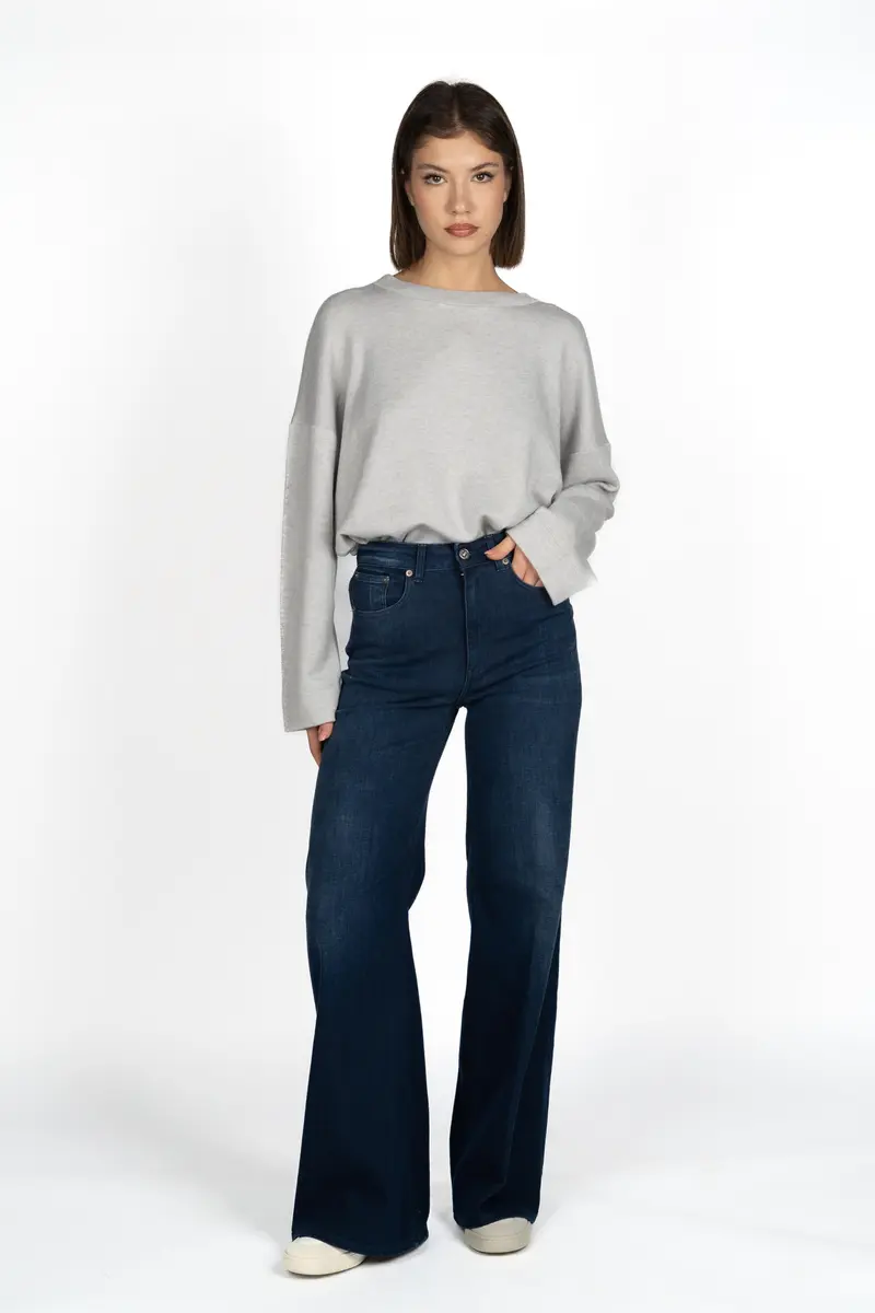 Jeans Bootcut in denim