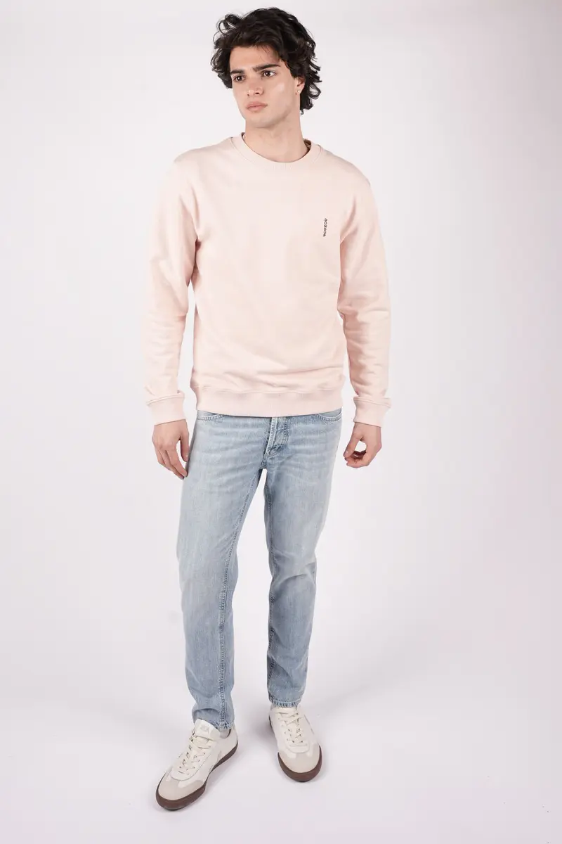 Jeans Brighton carrot in denim fisso riciclato