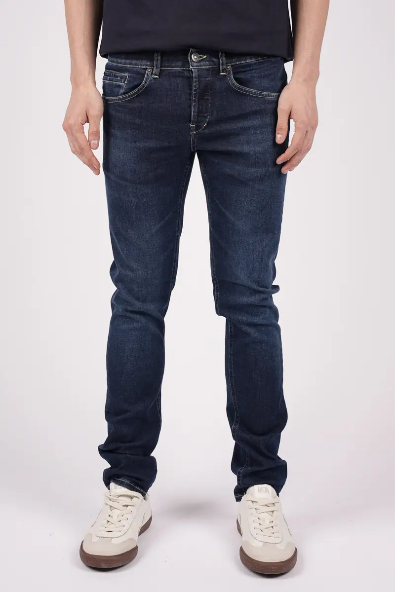 Jeans con bottoni
