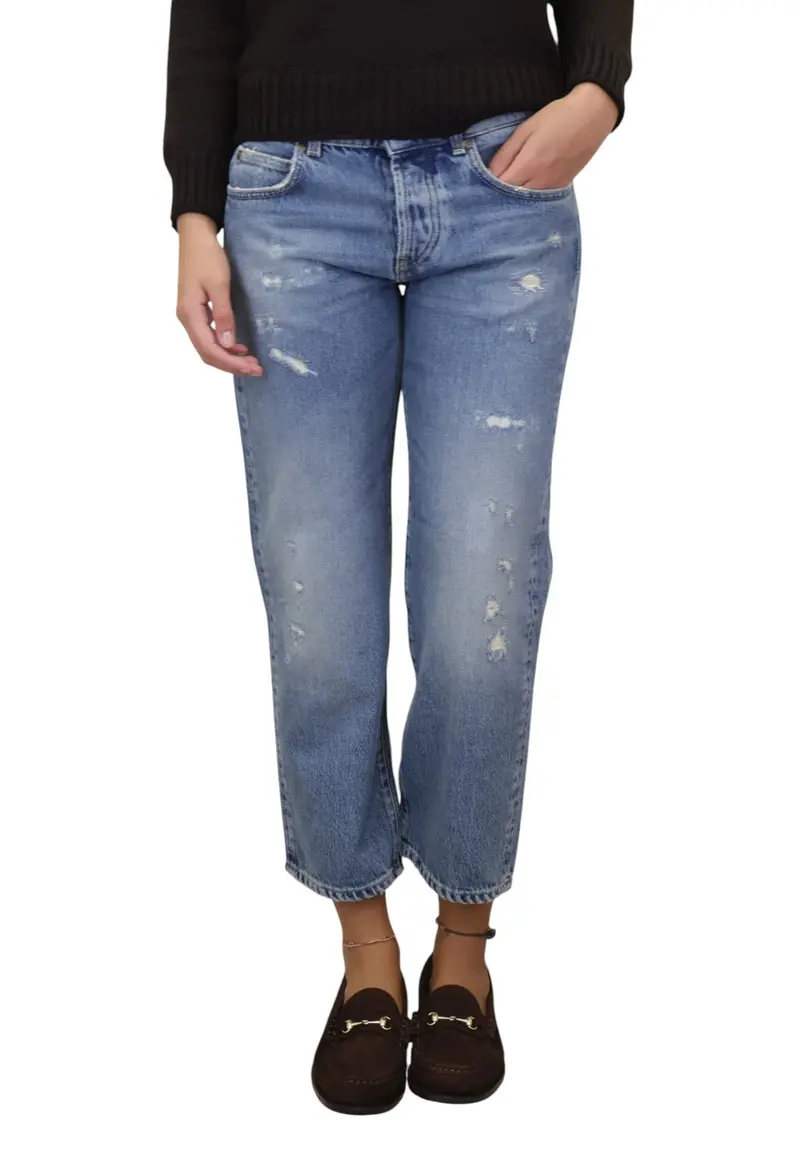Jeans Donna New Oskar Old Glory Roxanne C0999 Denim