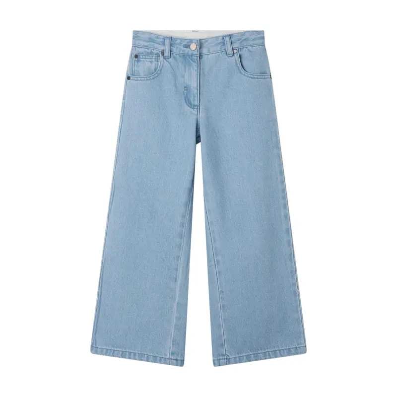 Jeans in Denim a Vita Media