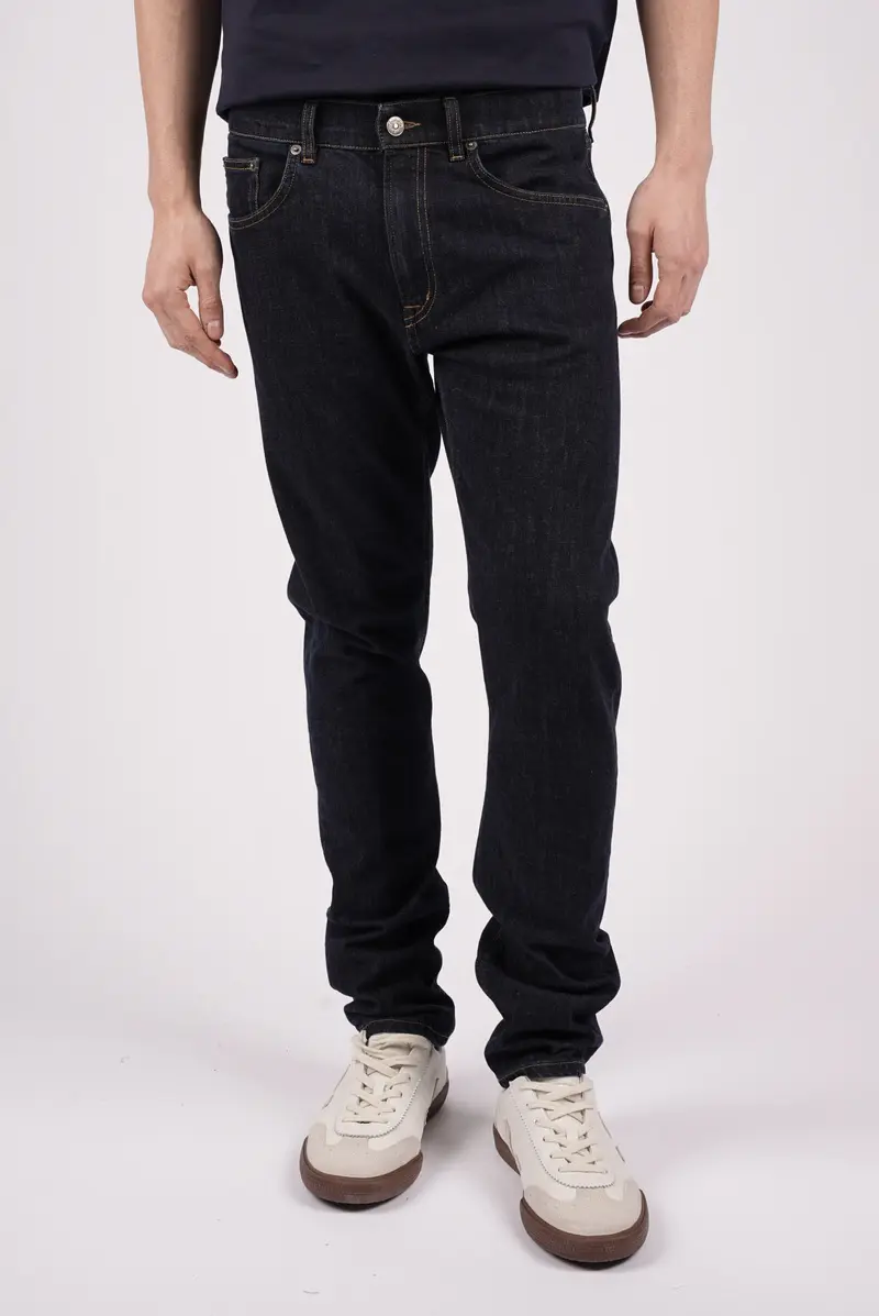 Jeans in denim di cotone