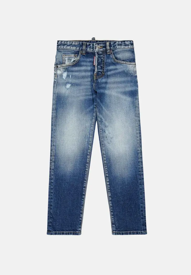 Jeans in denim lavaggio medio