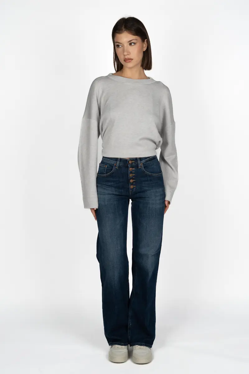 Jeans Jacklyn wide leg in denim