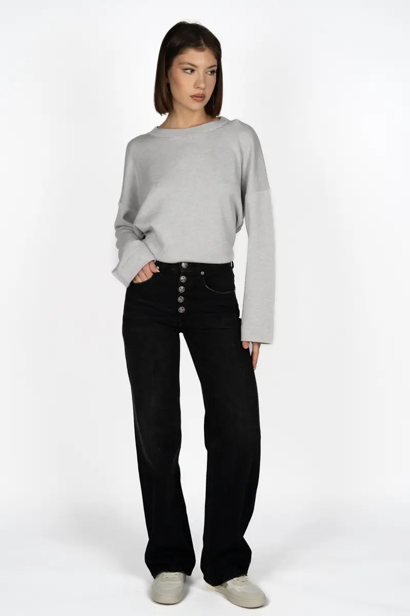 Jeans Jacklyn wide leg in denim