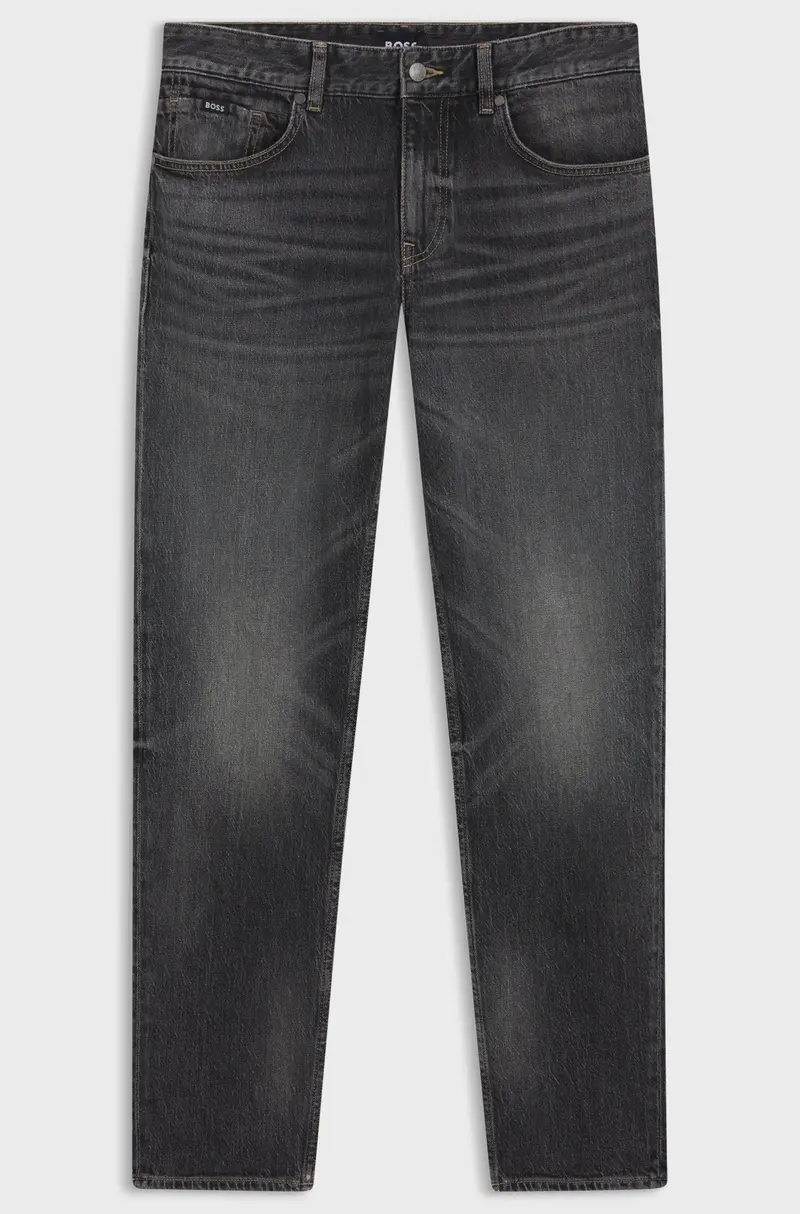 Jeans Maine regular fit in comodo denim elasticizzato grigio