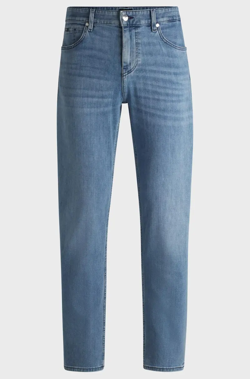 Jeans regular fit Maine in morbidissimo denim blu