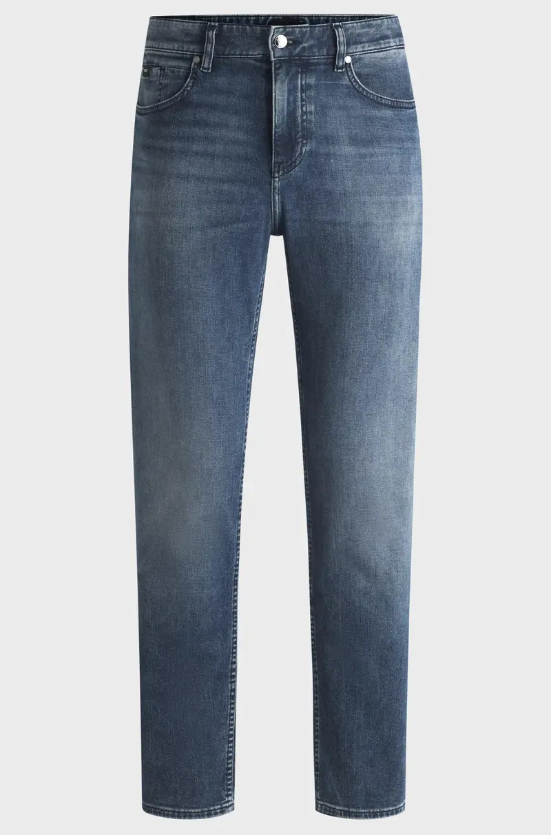 Jeans regular fit Maine in morbidissimo denim blu