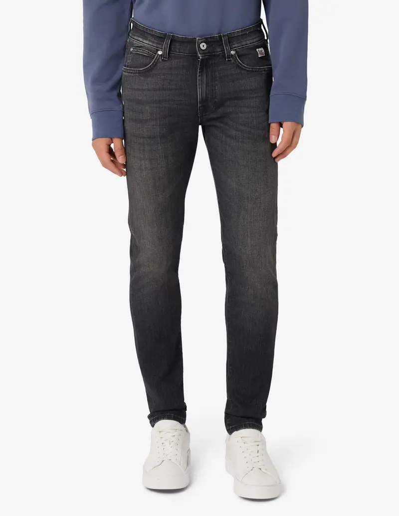 JEANS ROY ROGER'S 517 DENIM BLACK ELAST FERG