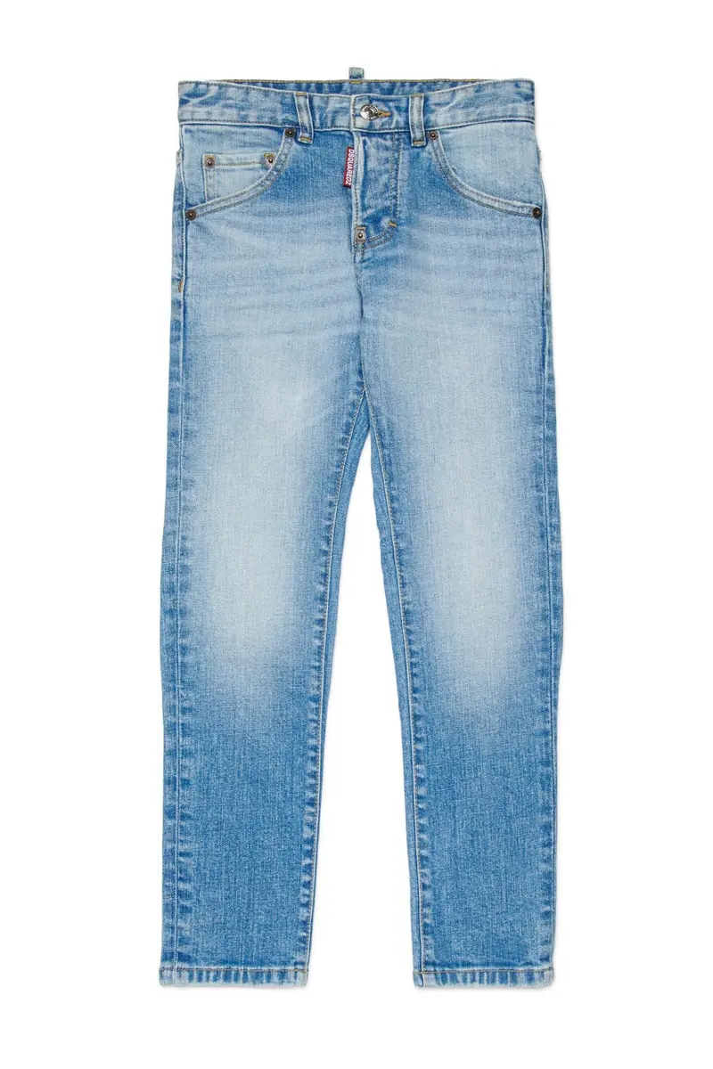 Jeans slim fit lavaggio blu chiaro