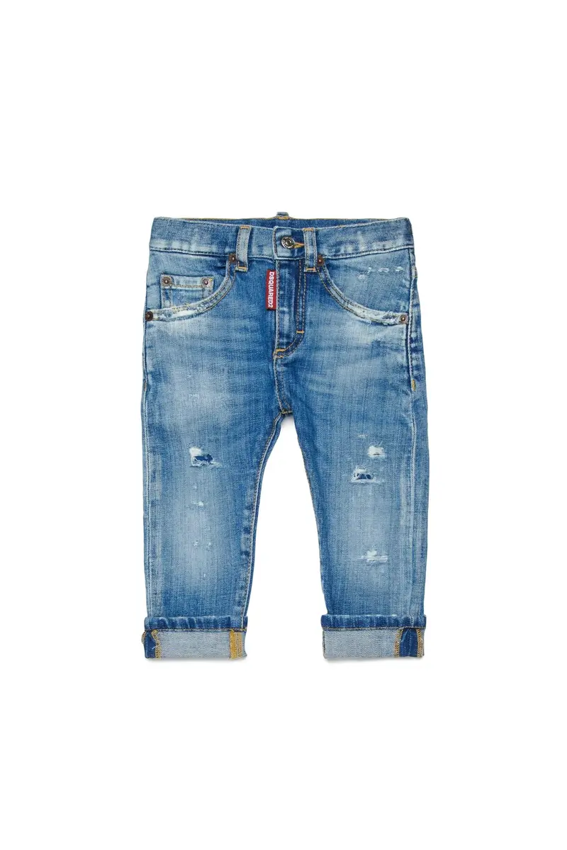 Jeans slim lavaggio blu chiaro
