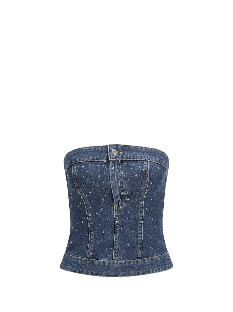Jjxx Top Donna Denim - Blu