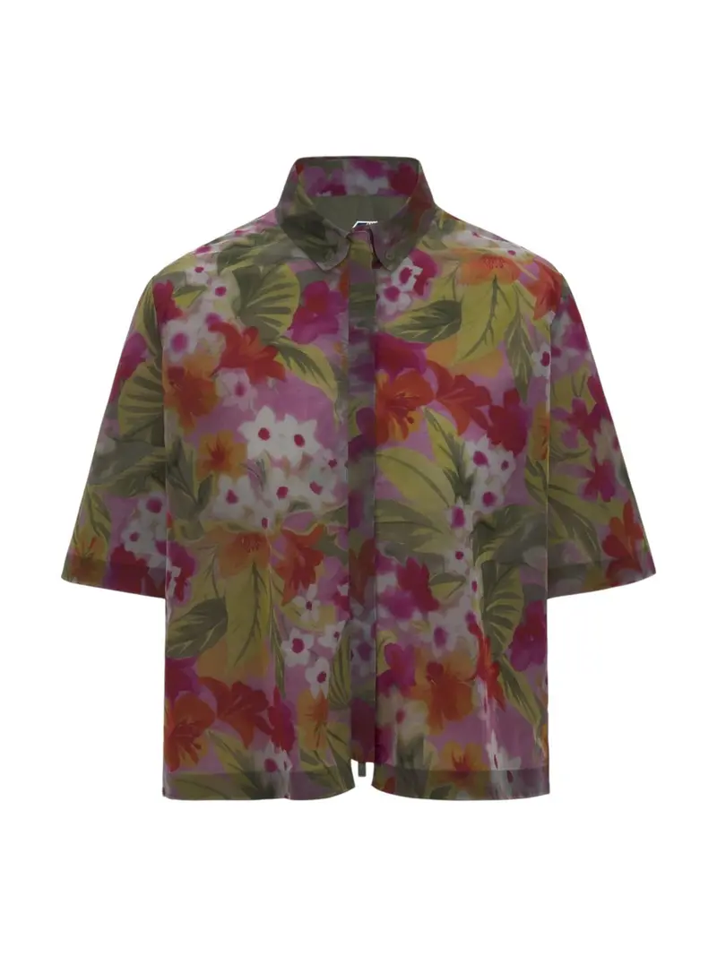 K-WAY Camicia Donna LIZET PRINT K2148DW AZL Verde