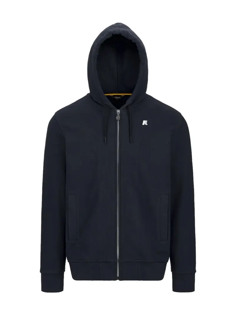 K-WAY Felpa Uomo ANTHONY HEAVY FLEECE K8133IW K89 Blu