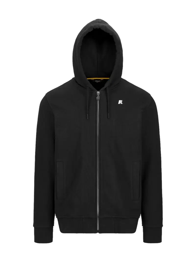 K-WAY Felpa Uomo ANTHONY HEAVY FLEECE K8133IW USY Nero