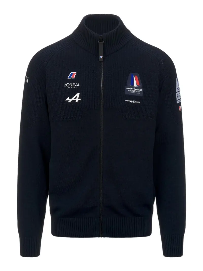 K-WAY Felpa Uomo Ault Orient Express Team Ac K2127ZW B29 Blu