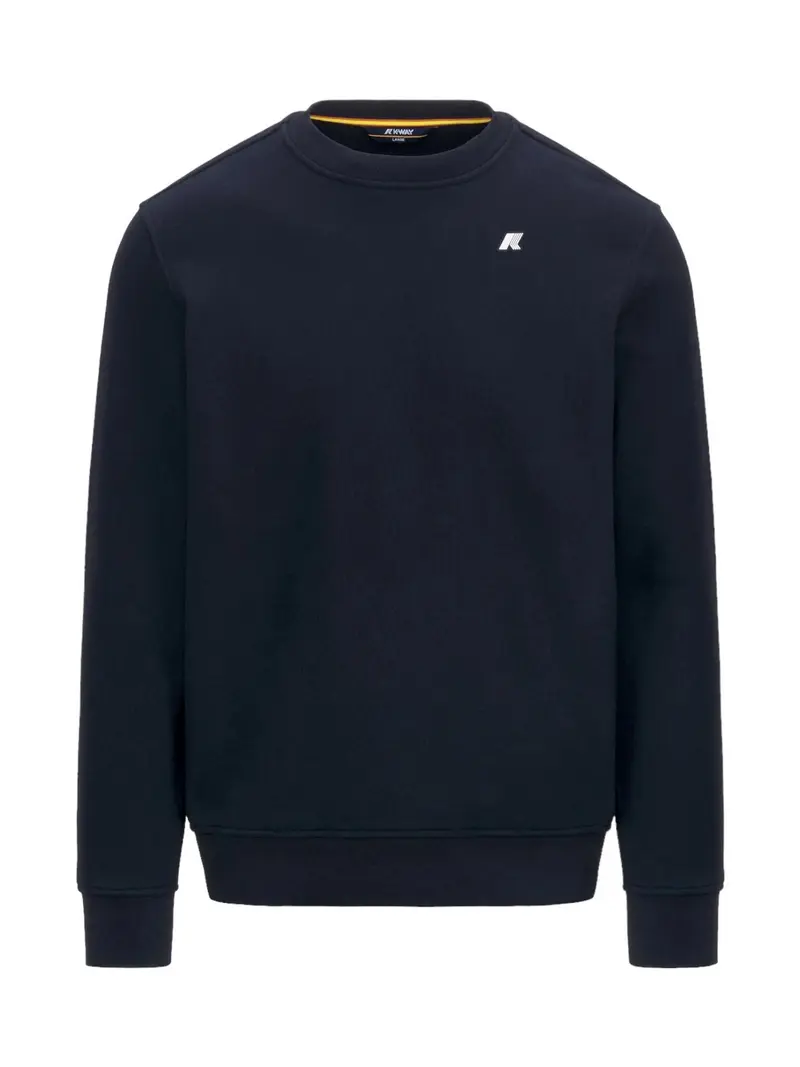 K-WAY Felpa Uomo BAPTISTE HEAVY FLEECE K8133GW K89 Blu