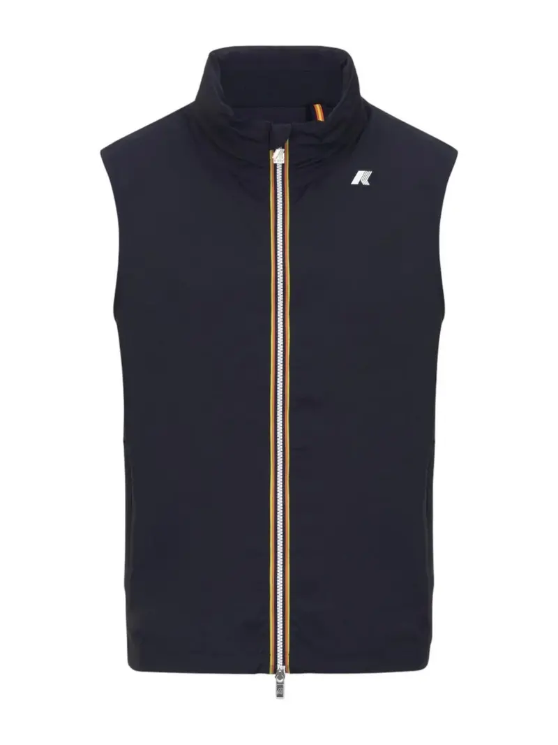 K-WAY Gilet Uomo Valen Stretch Nylon Jersey K3123TW K89 BLUE DEPTH