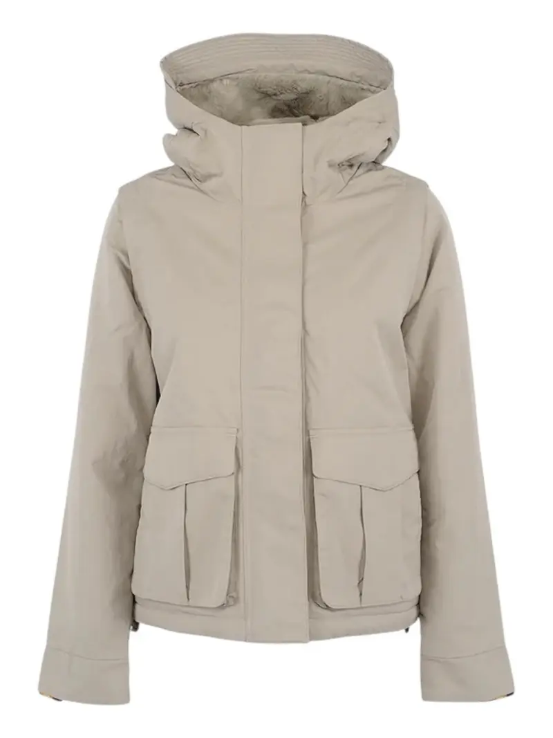 K-WAY Giubbino Donna IDELER COTTON FEEL K7136FW BCH GREEN OAK-GREEN OAK