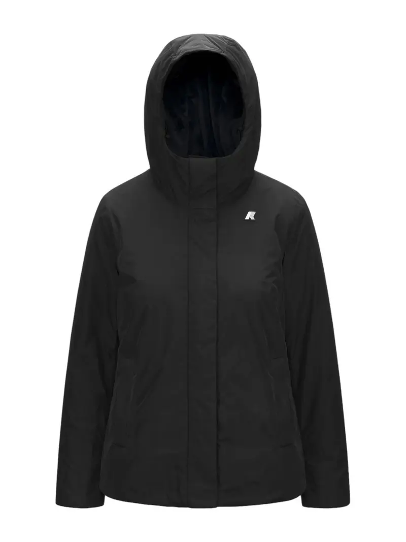 K-WAY Giubbino Donna LIL SOFT TOUCH MARMOTTA K71324W AL8 Nero