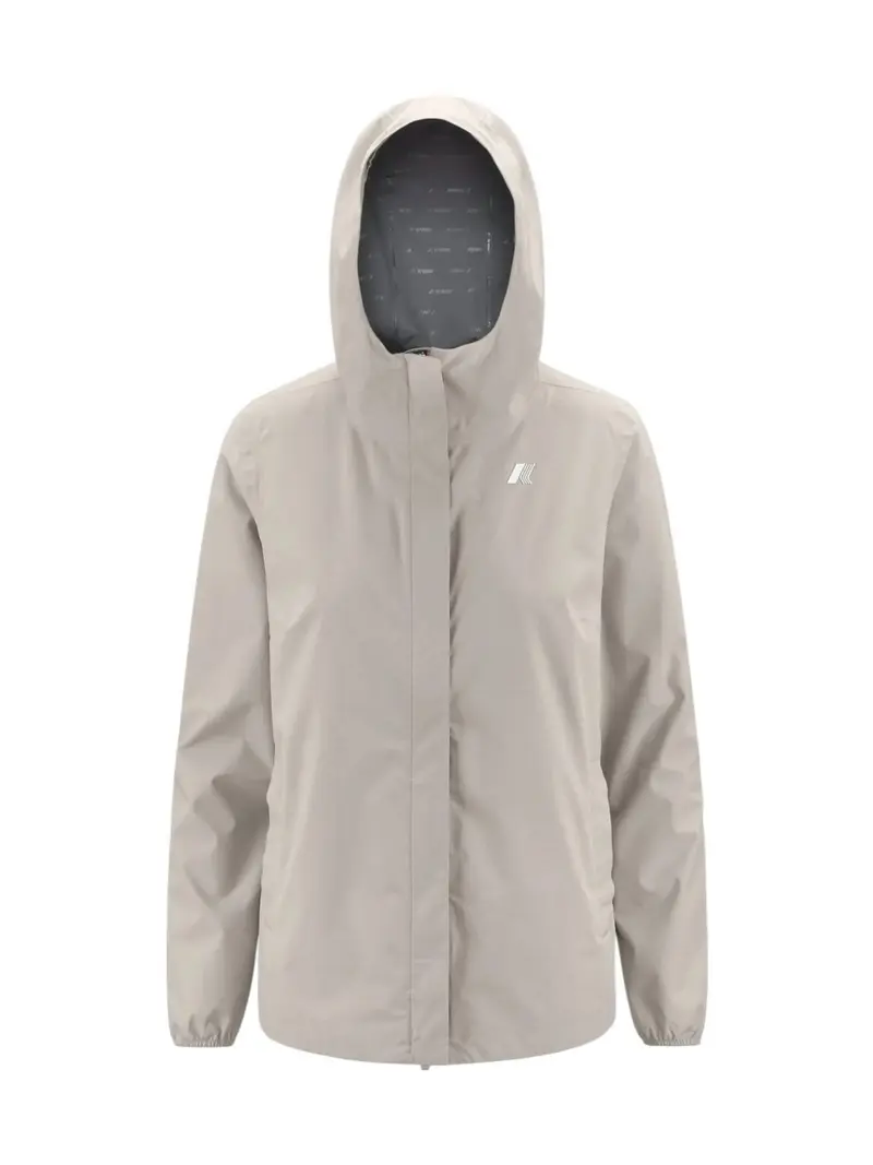 K-WAY Giubbino Donna MARGUERITE STRETCH DOT K31382W 634 BEIGE LT
