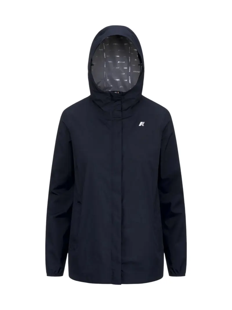 K-WAY Giubbino Donna MARGUERITE STRETCH DOT K31382W K89 BLUE DEPTH