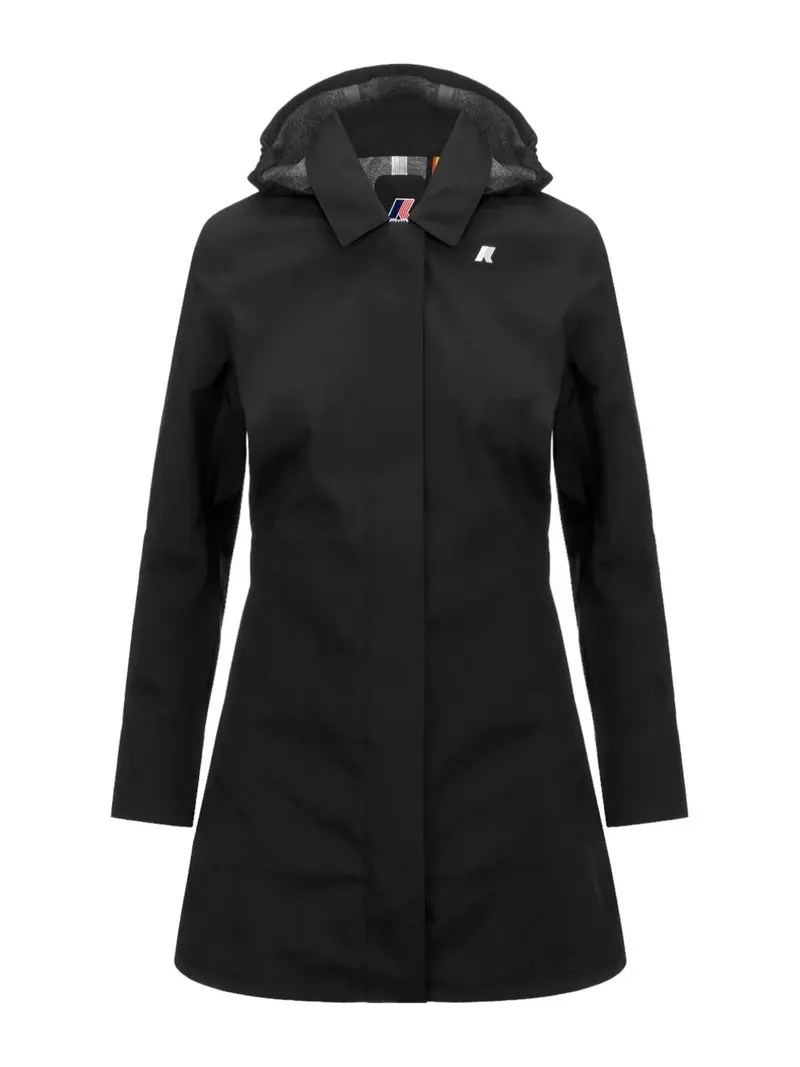 K-WAY Giubbino Donna Mathy Bonded Jersey V K7127JW USY Nero