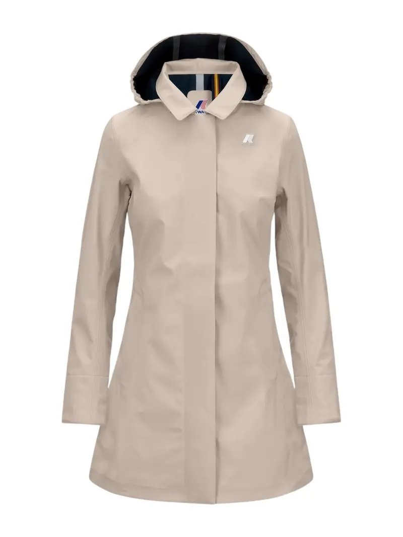 K-WAY Giubbino Donna Mathy bonded K2148BW ATC Beige