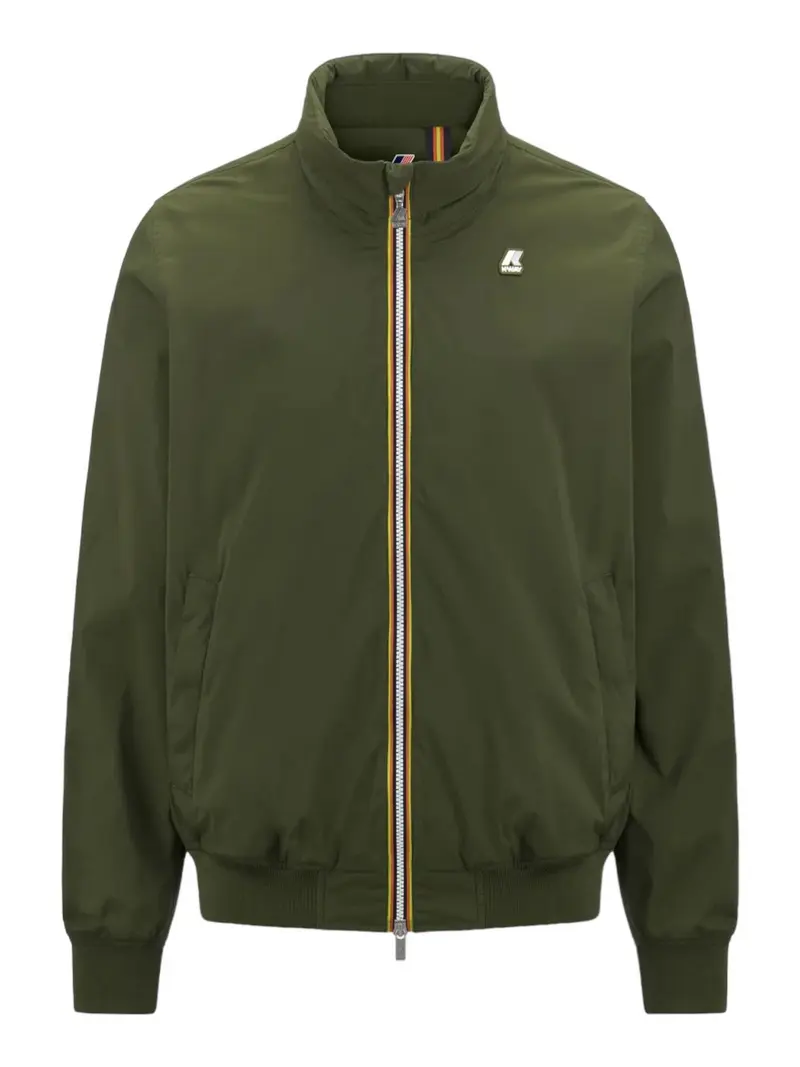 K-WAY Giubbino Uomo Amaury Stretch Nylon Jersey K2121PW H11 Verde