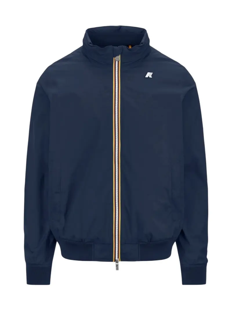 K-WAY Giubbino Uomo Amaury Stretch Nylon Jersey K3123VW B67 Blue Insignia