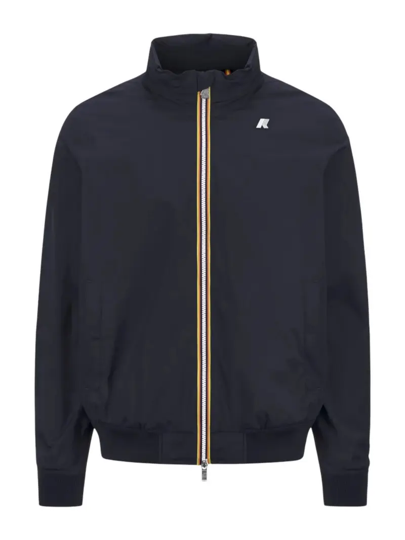 K-WAY Giubbino Uomo Amaury stretch nylon jersey K3123VW K89 BLUE DEPTH