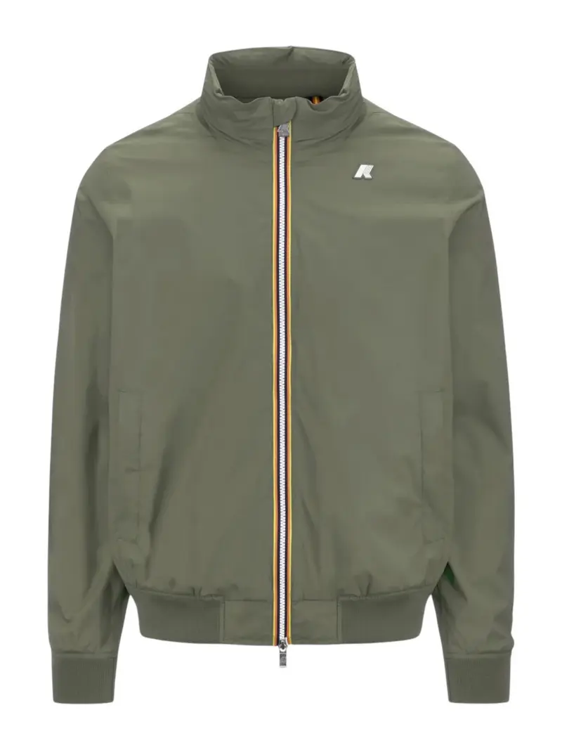 K-WAY Giubbino Uomo Amaury stretch nylon jersey K3123VW V15 Verde
