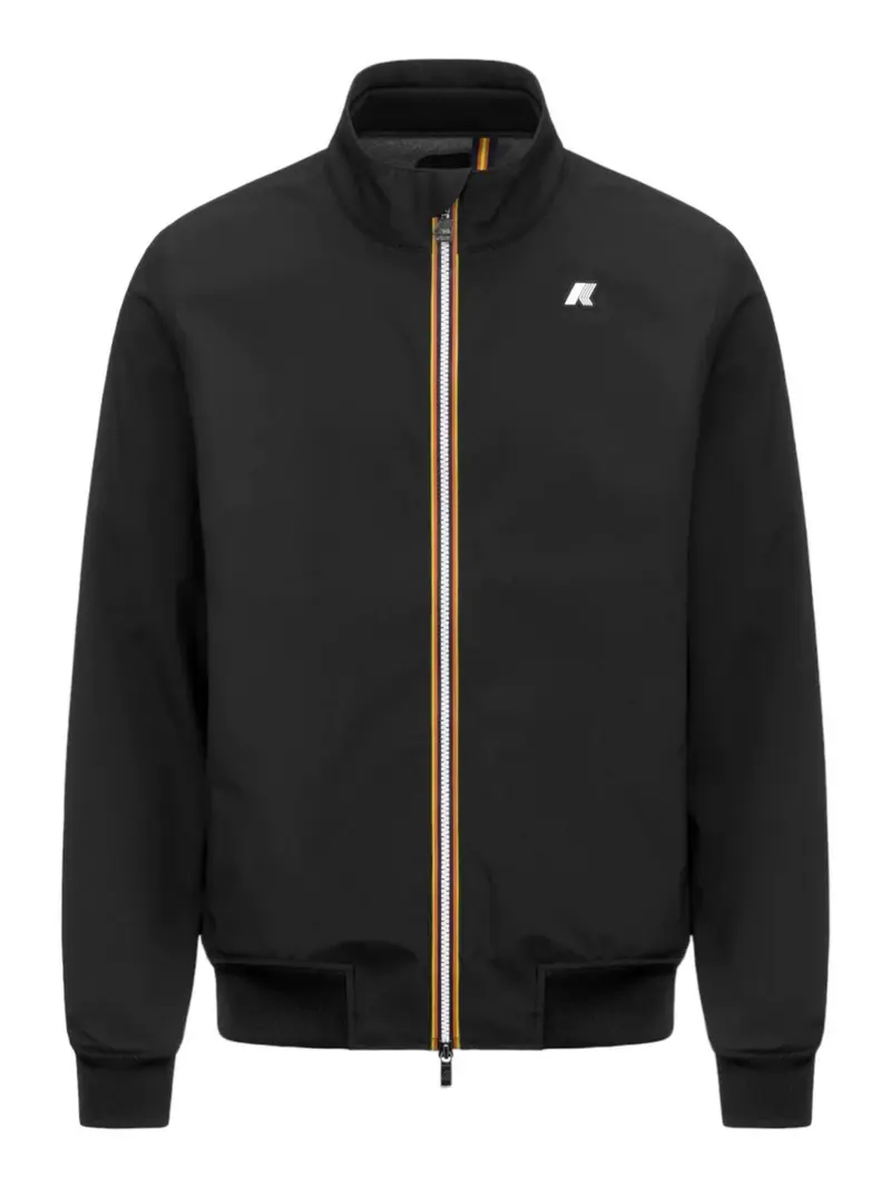 K-WAY Giubbino Uomo Arsene Bonded Jersey V K5123HW USY Nero