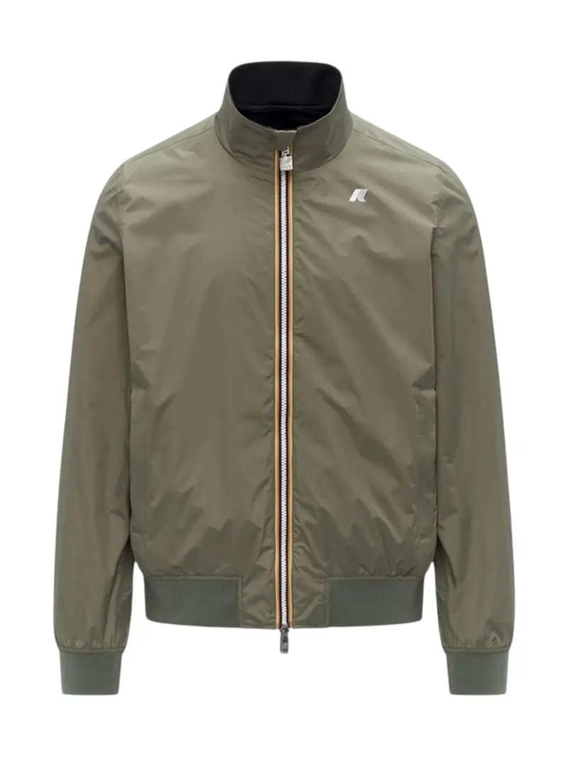 K-WAY Giubbino Uomo ARSENE PLUS.2 DOUBLE K6123PW C83 Green Lichen - Black